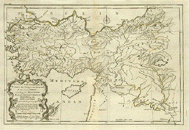 A Chart of the Expedition of Cyrus the Younger, and the Return of 10000 Greeks according to Xenophon