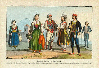 Costumi Dalmati e Morlacchi