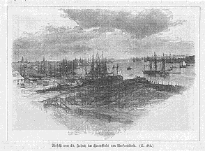 Ansicht von St. Johns, der Hauptstadt von Neufundland