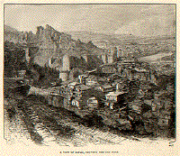 Tiflis - A View of Tiflis, Showing the Old Fort