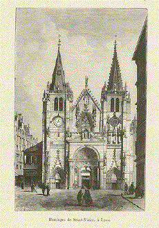 Basilique de Saint-Nizier, a Lyon