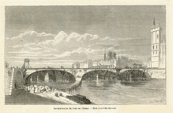 Reconstruction du Pont-au-Change