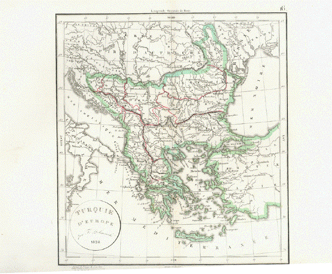 Turquie D'Europe par F. Delamarche 1828