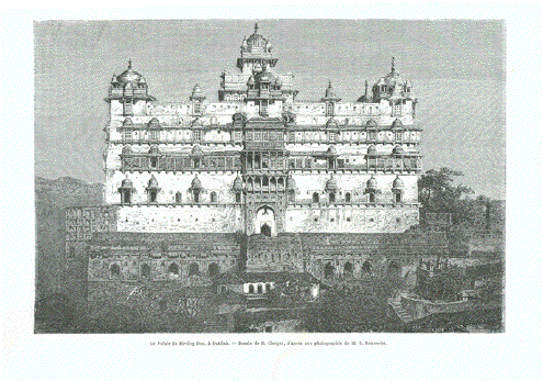 Birsing Deo Palace in Duttiah