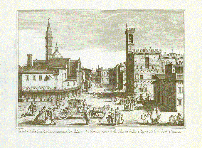 Antique Prints of Florence