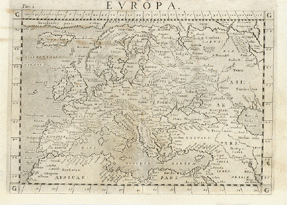 Europa - Giovanni Lorenzo d'Anania