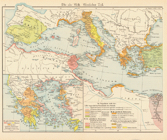 Antique Maps of Greece