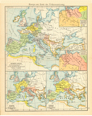 Antique Maps of Europe