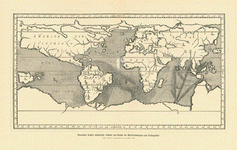 Athanasius Kircher's World Map