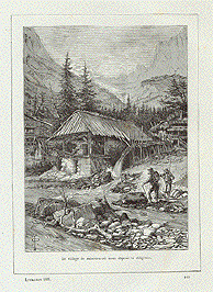 Miner's Village - Le village de mineurs où nousdépose la diligence.(California)
