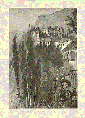 The Generalife, from the Walls of the Alhambra